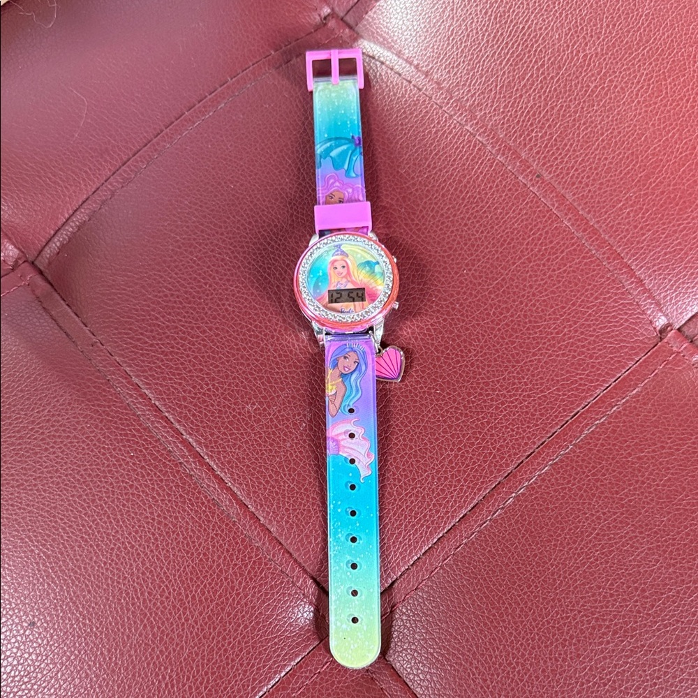 Colorful Mermaid Kids Watch